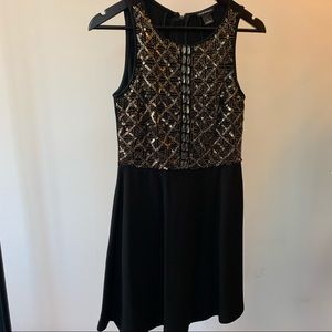 Club Monaco Sequinned Ponte Dress Size 0